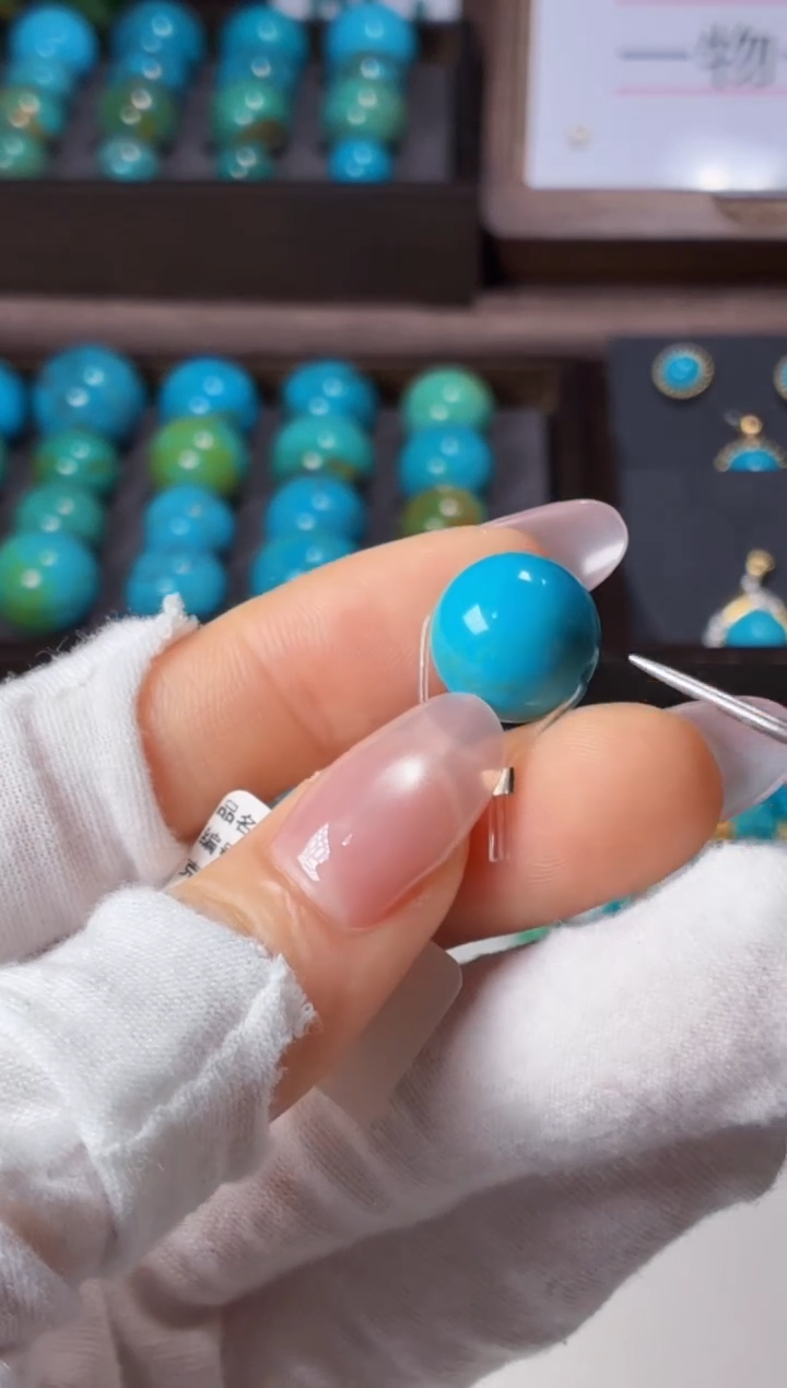 未镶嵌绿松石吊坠1