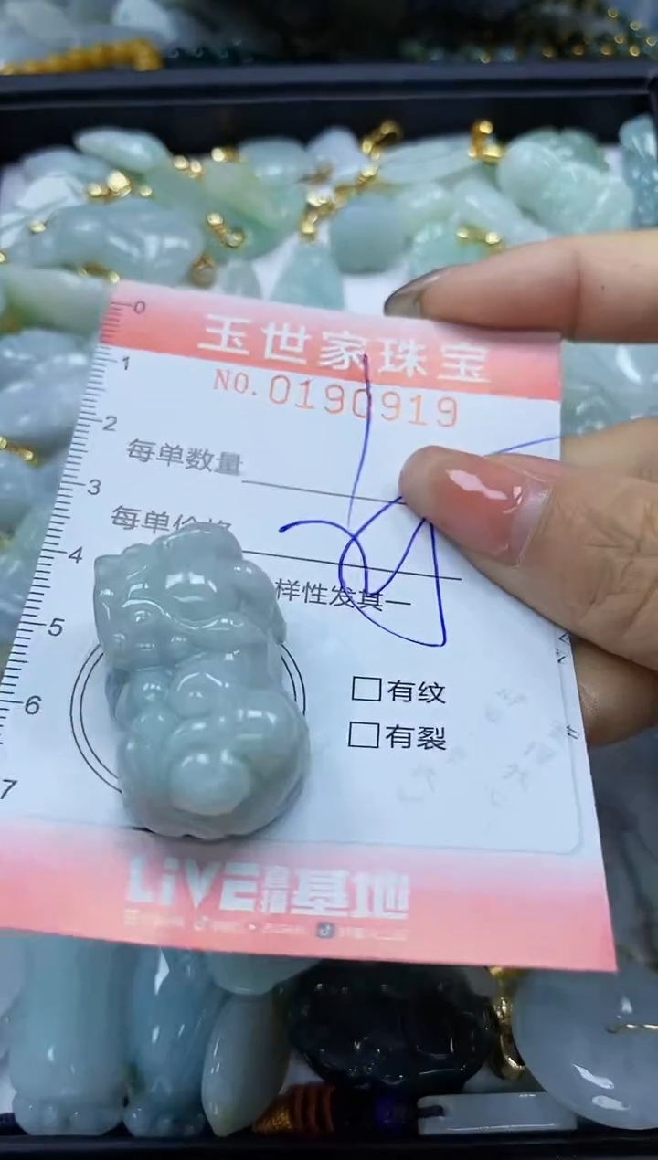 【闪购商品】翡翠颈饰未镶嵌闪购0190919