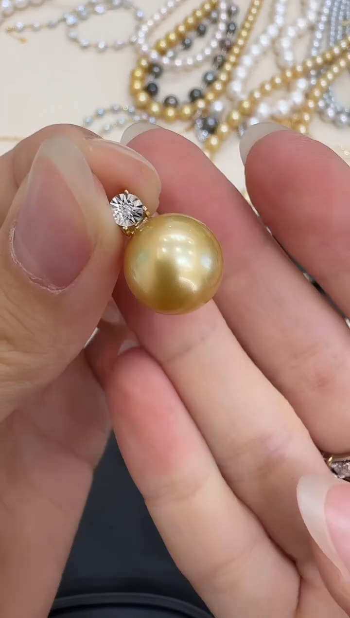 未镶嵌吊坠海水珍珠X1226-1227-278