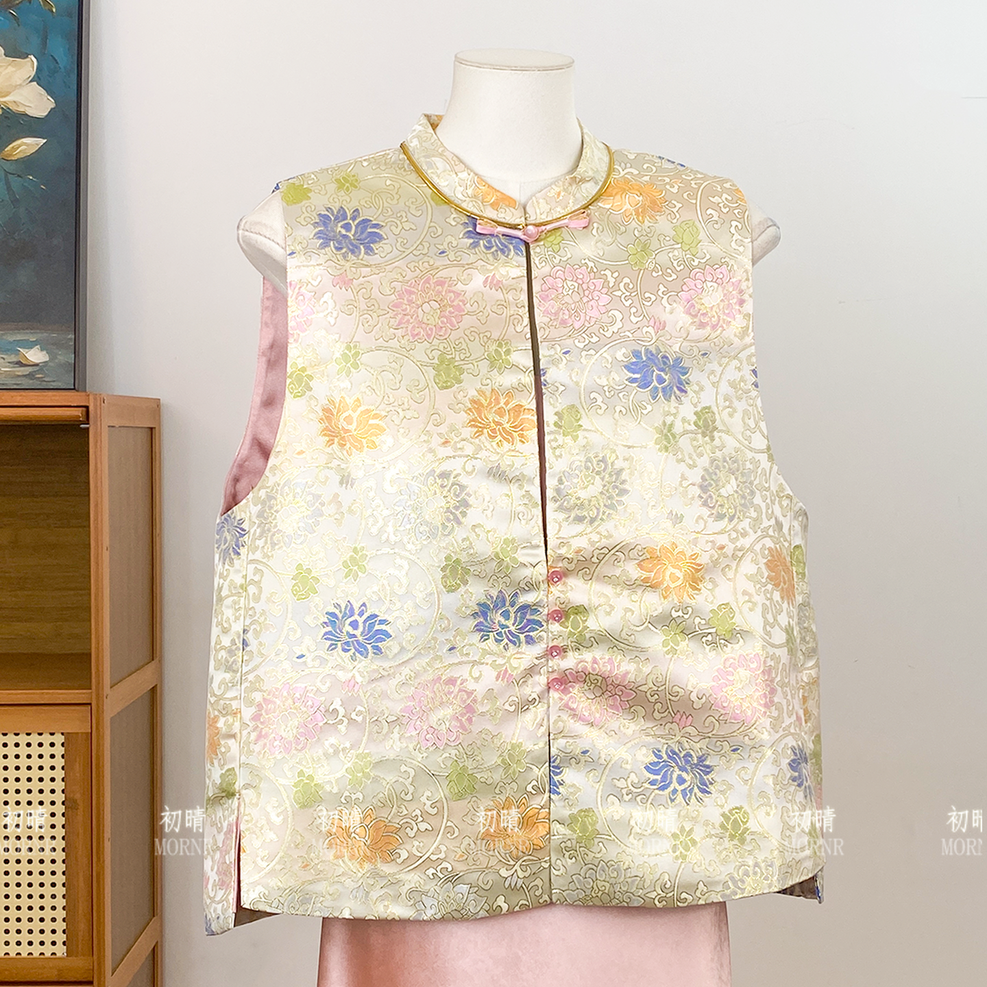 【雪莲】国风新中式马甲背心女士外穿2025巨好看的新款今年流行外套