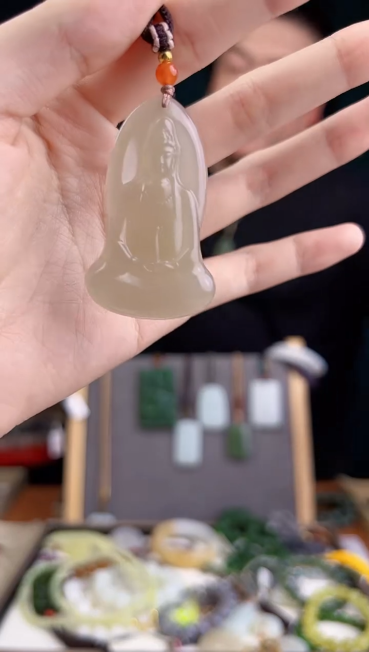 和田玉未镶嵌颈饰多样性发货 拍一单发一个