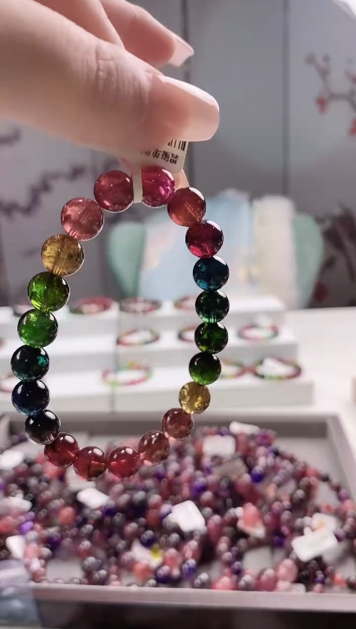 【闪购商品】碧玺单圈9*未镶嵌多人多样性发其一