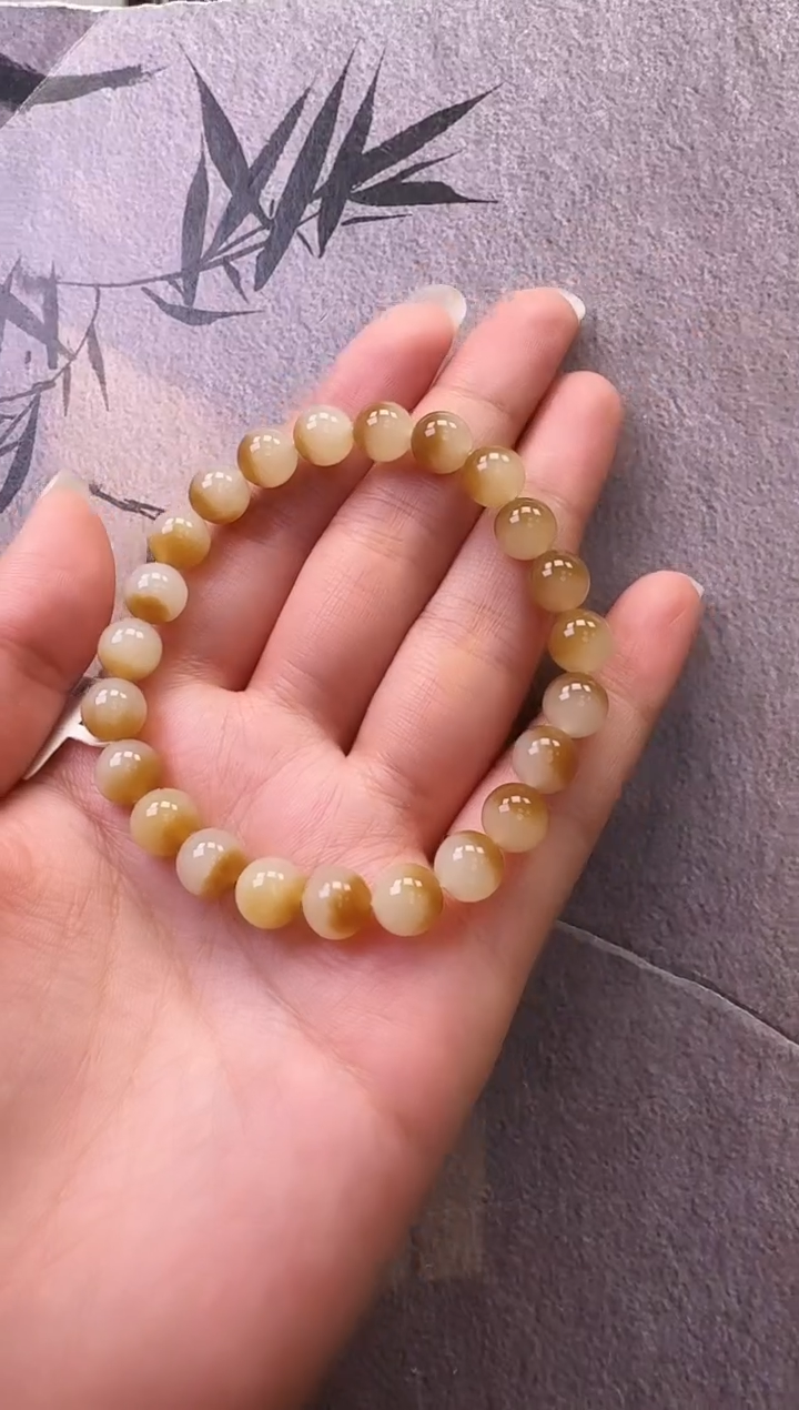 【闪购商品】和田玉手串未镶嵌糖白手串