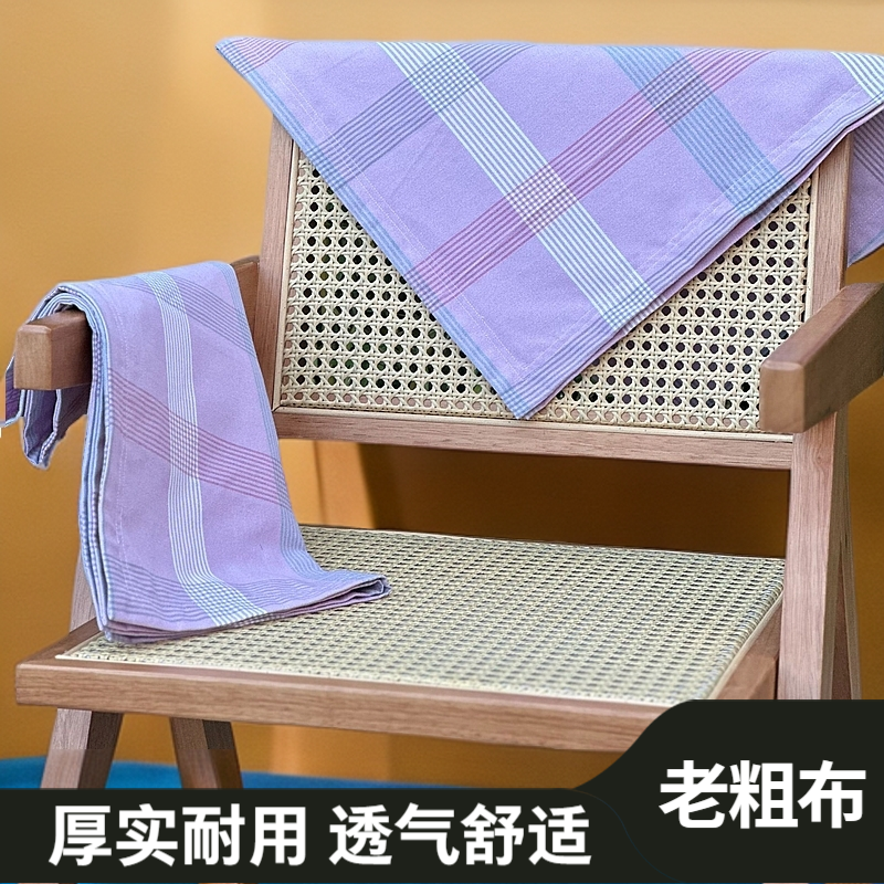 木蘭摇非遗土布透气吸汗纯棉亲肤裸睡老粗布枕套