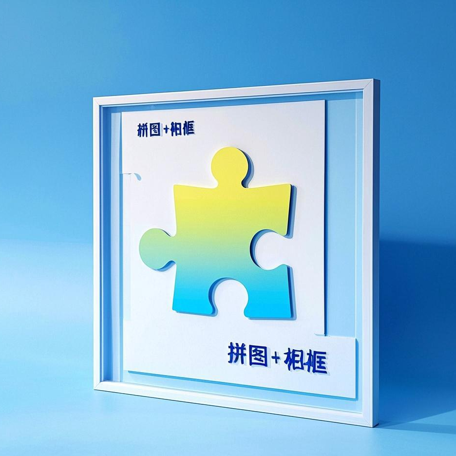 拼图1000片高货+相框（送108片小拼图带相框)默认