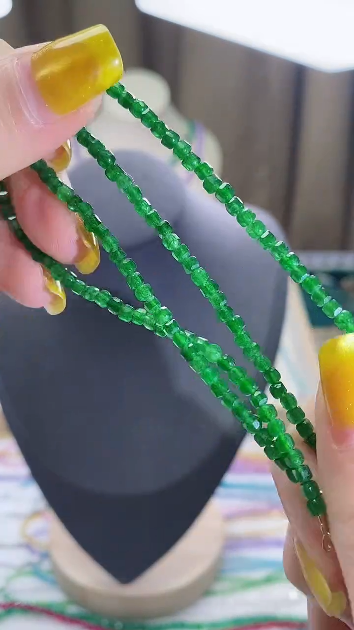 【闪购商品】祖母绿项链14K金镶嵌诗宁甄选珠宝SYZB99