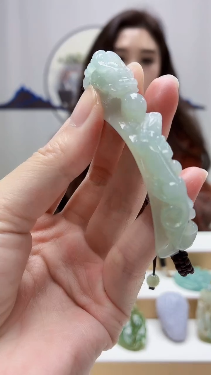 未镶嵌定制翡翠4829zm-毛货挂件10