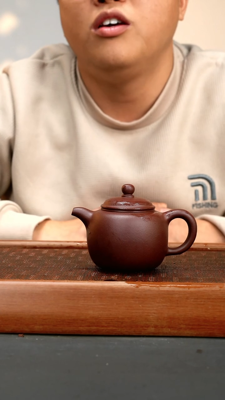 【闪购商品】紫砂茶壶lw 紫泥 匏尊