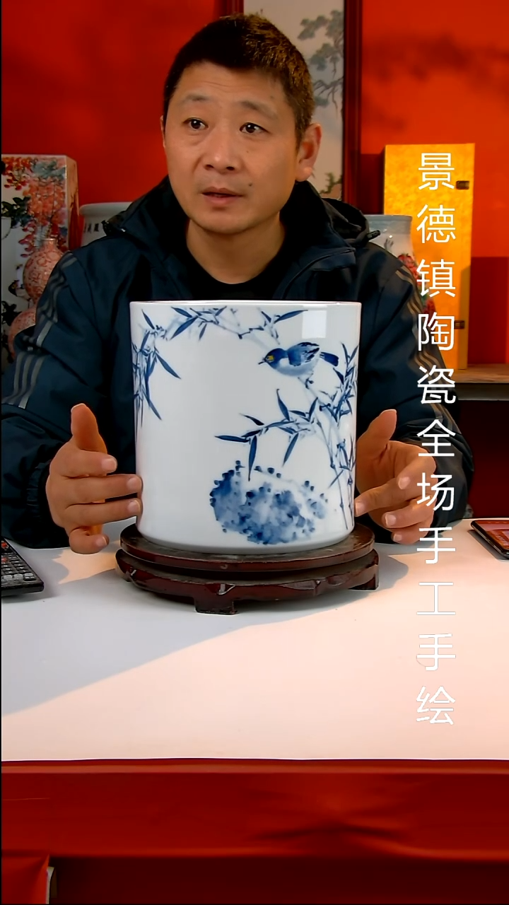 摆件陶瓷景德镇陶瓷 全场手工手绘