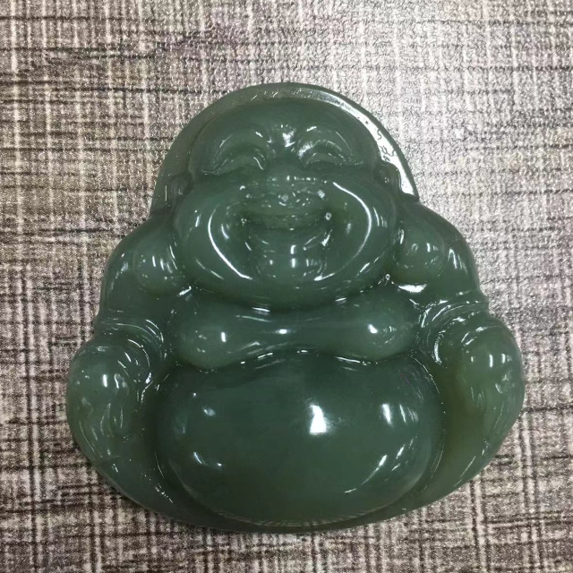 爽爽推荐*和田玉吊坠-黄口佛公