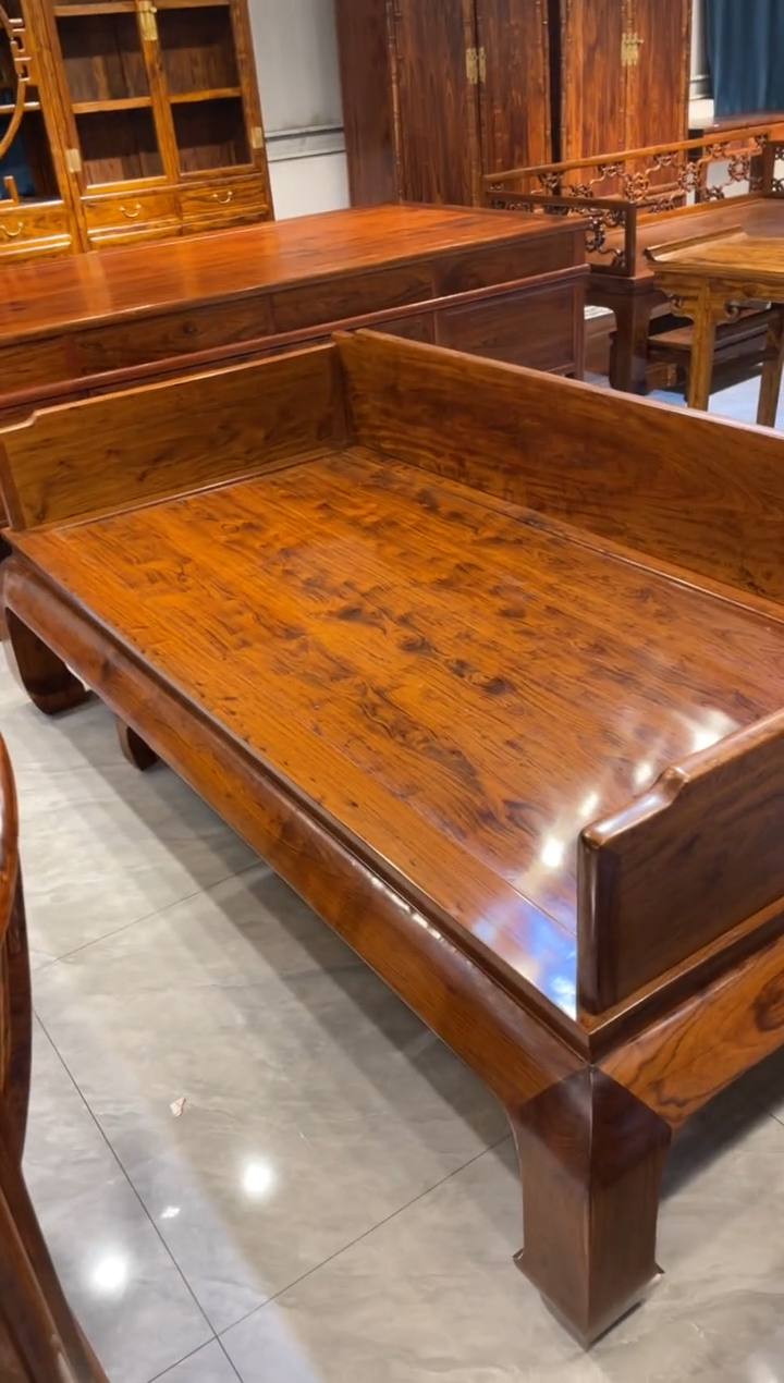 【闪购商品】木罗汉床两件套家具