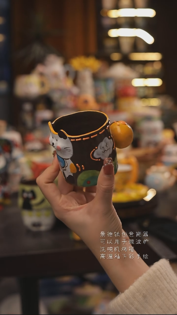 景德镇釉下彩绘设计师款式陶瓷