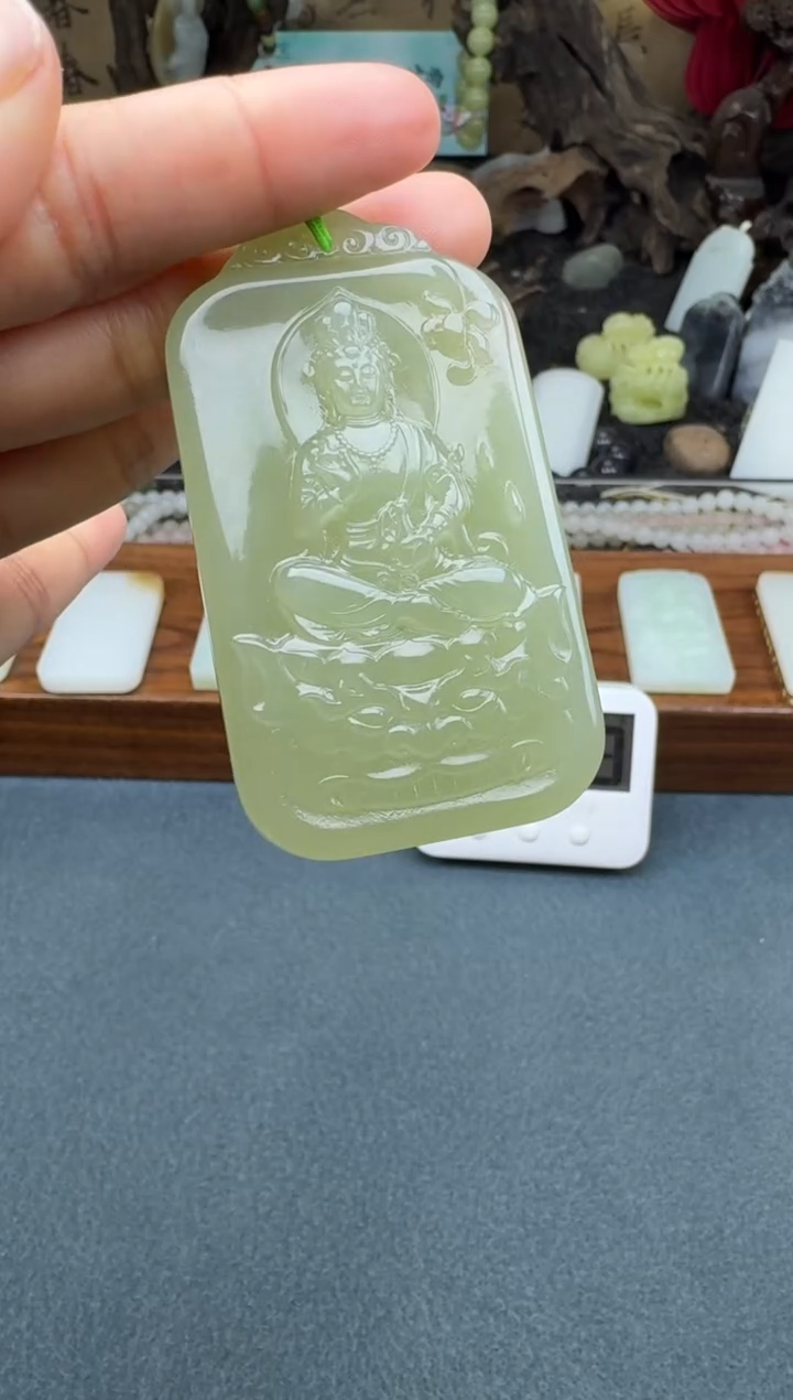 【闪购商品】和田玉颈饰未镶嵌开心