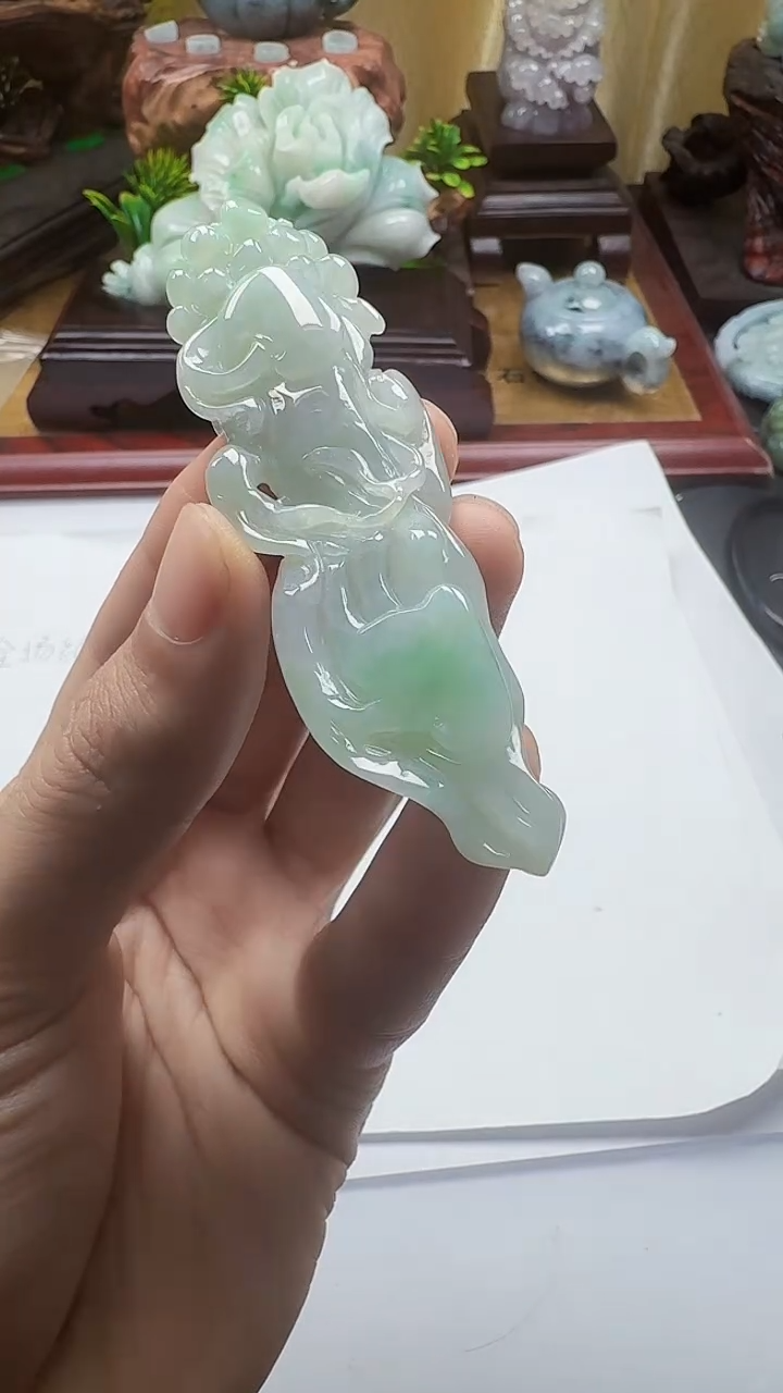 吊坠(不含链)未镶嵌翡翠1