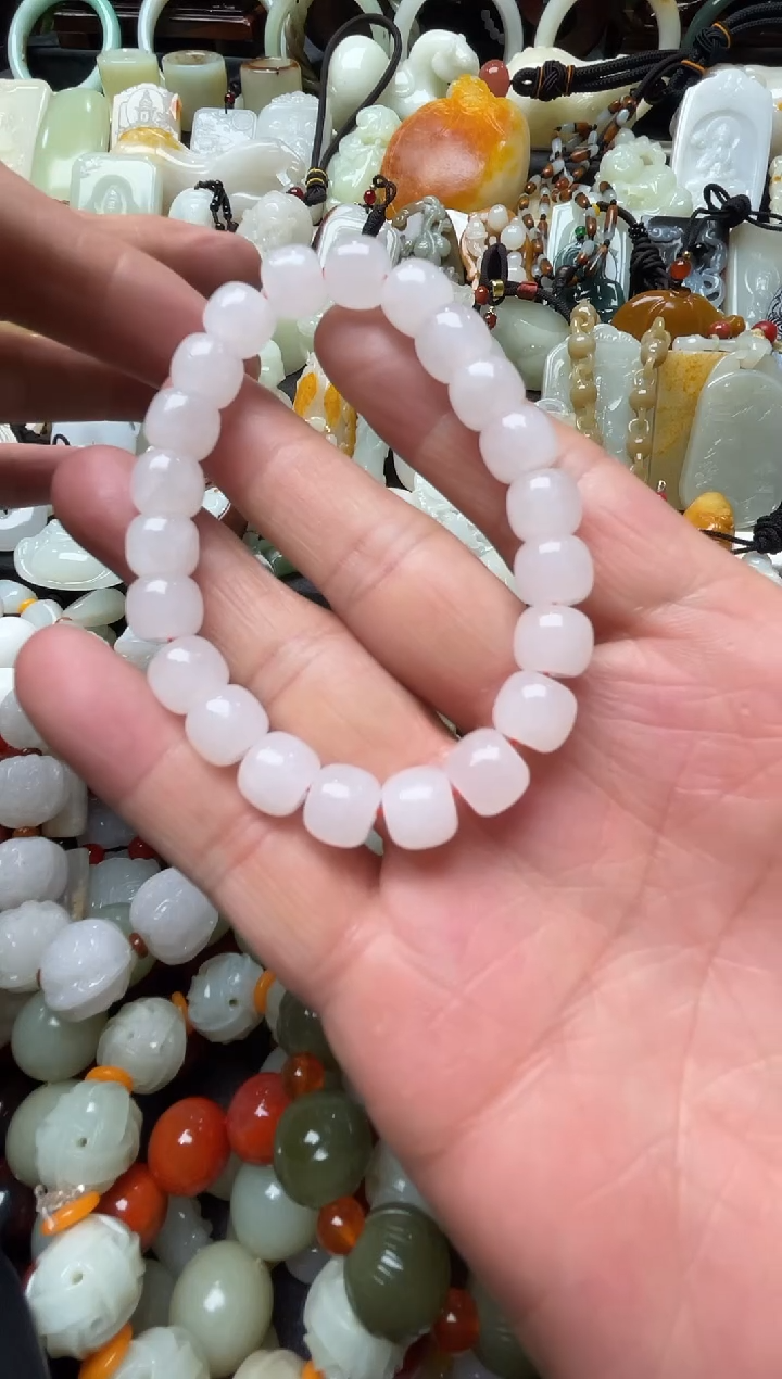 未镶嵌手串和田玉手串