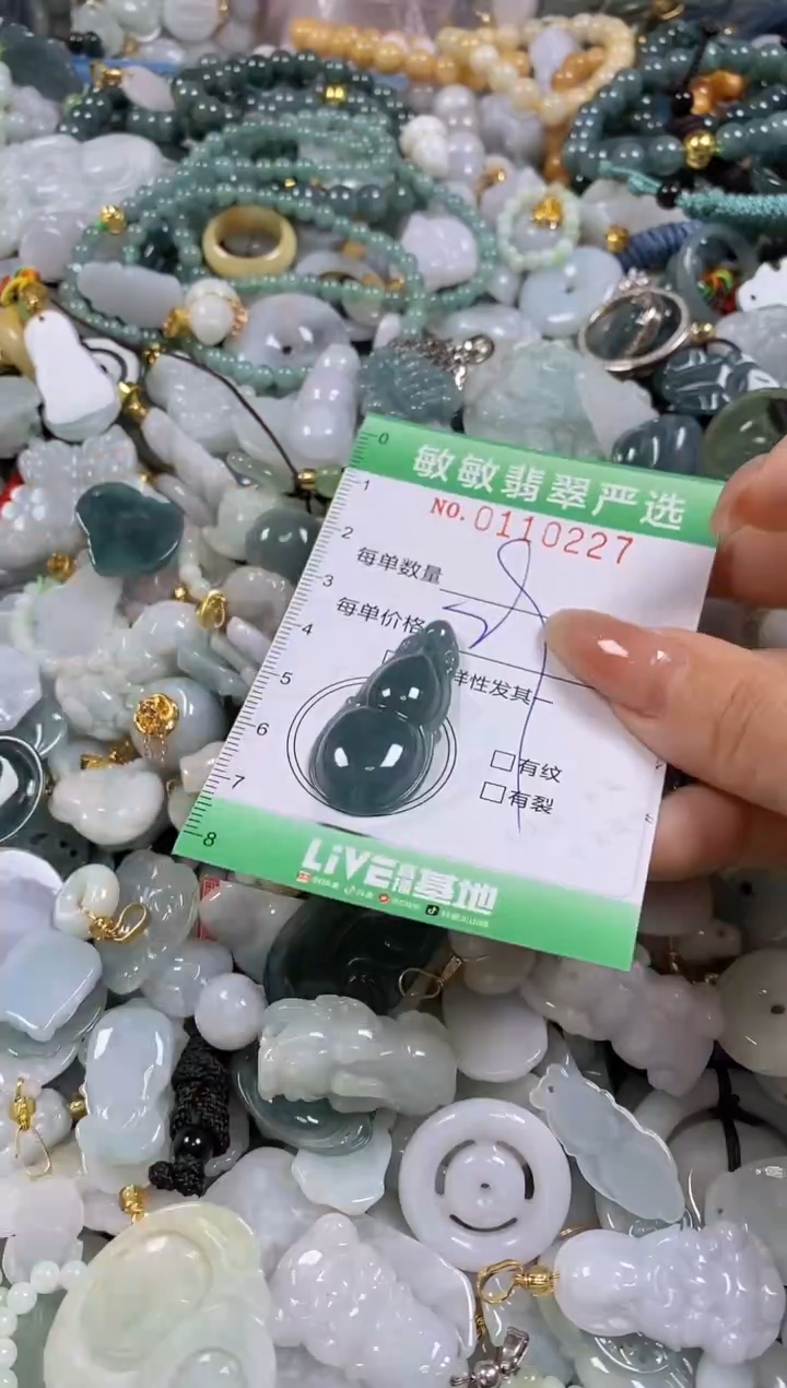 【闪购商品】翡翠颈饰未镶嵌闪购0110227