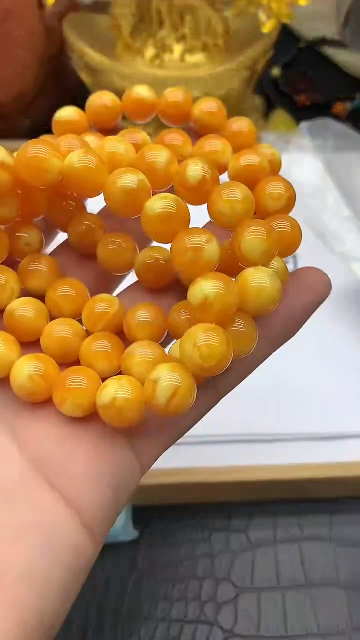 未镶嵌颈饰琥珀N58手串