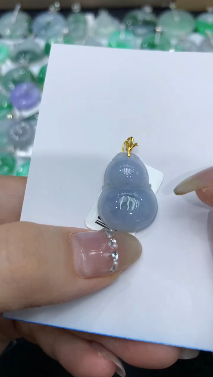 【闪购商品】翡翠颈饰18K金镶嵌222222222