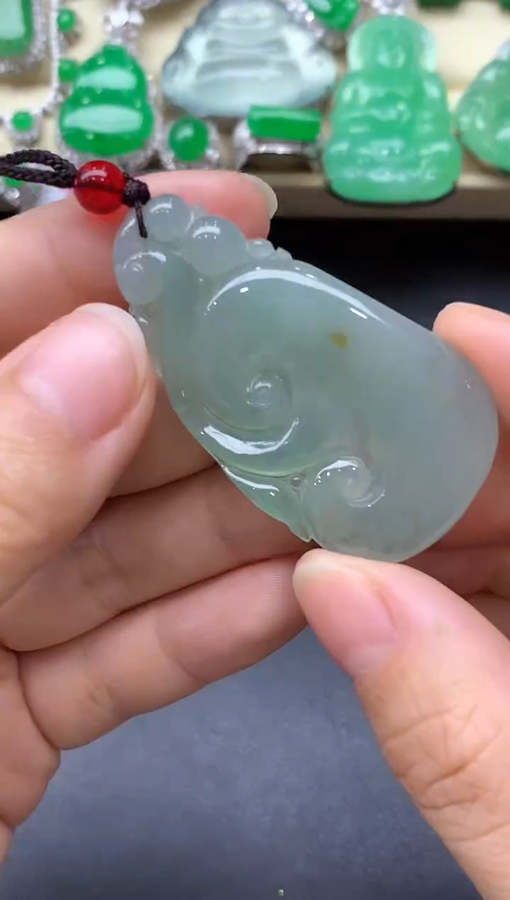 颈饰未镶嵌翡翠82-中国好珍宝