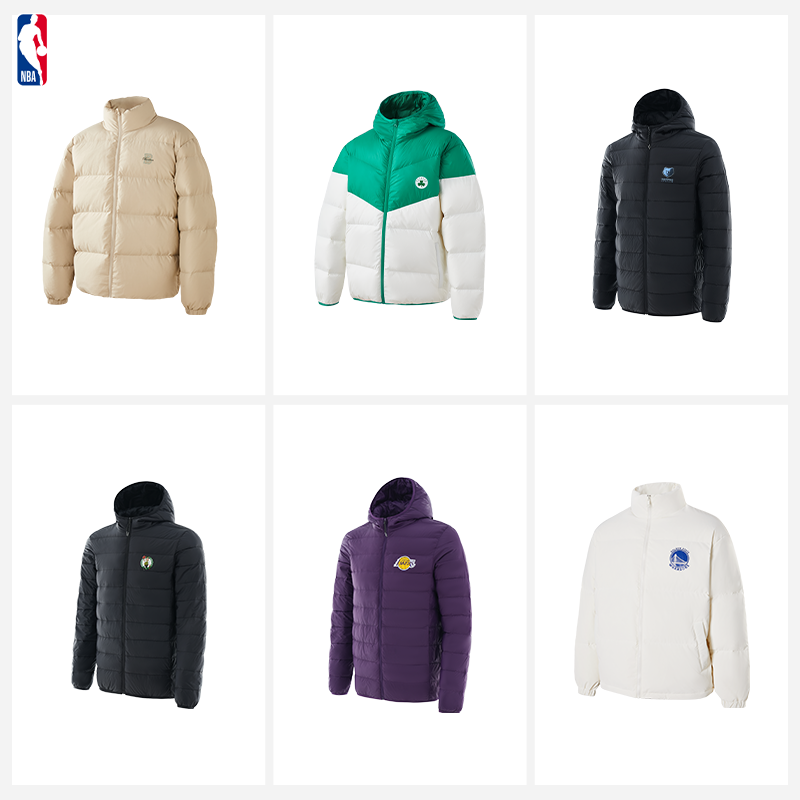 【宠粉节】NBA官方中性休闲潮流运动羽绒服夹克外套