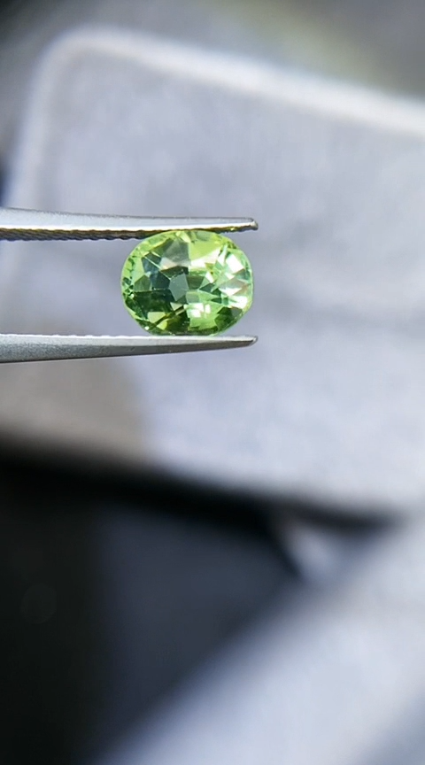 【闪购商品】定制碧玺定制未镶嵌薄荷绿1.48克拉阿富汗天然