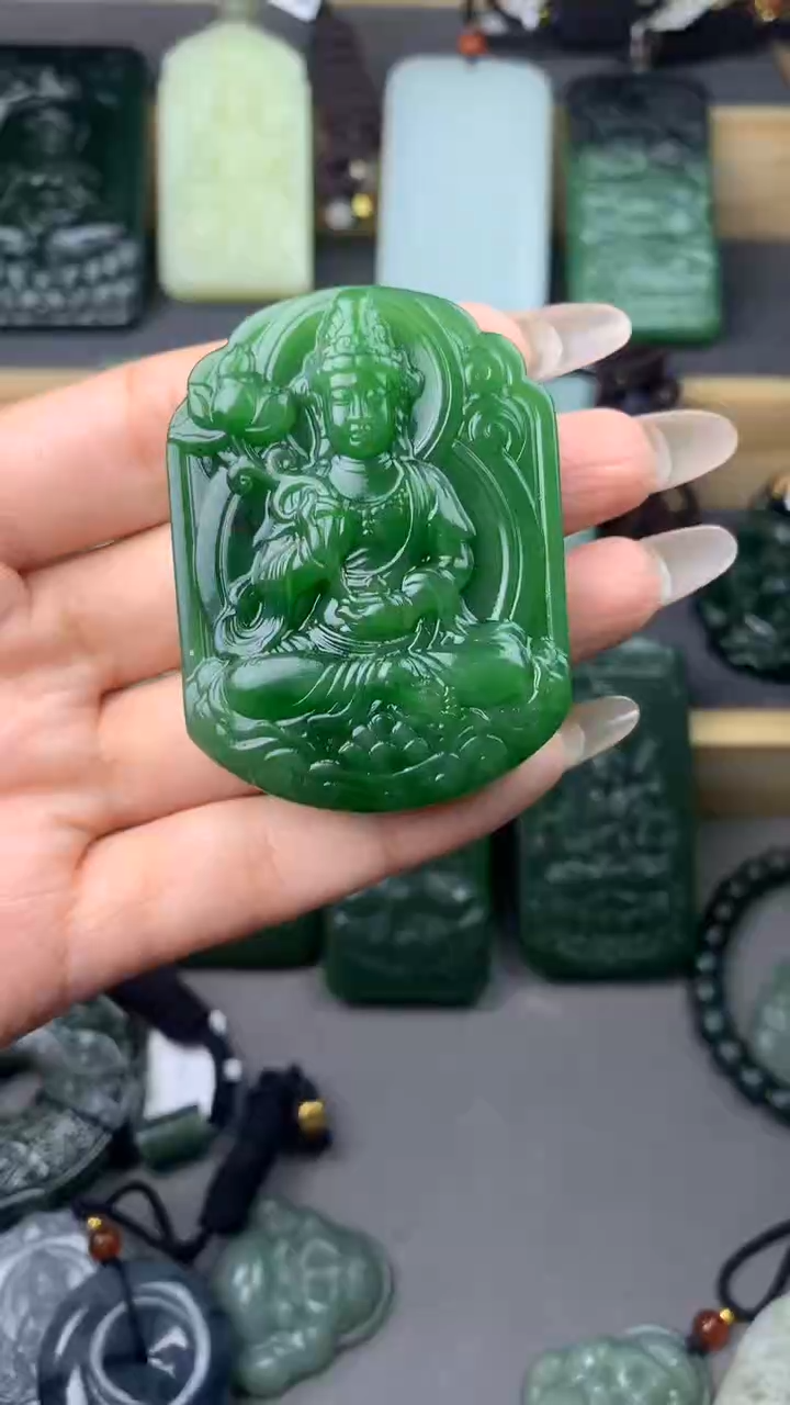 【闪购商品】定制和田玉挂件拍一发一不退不换