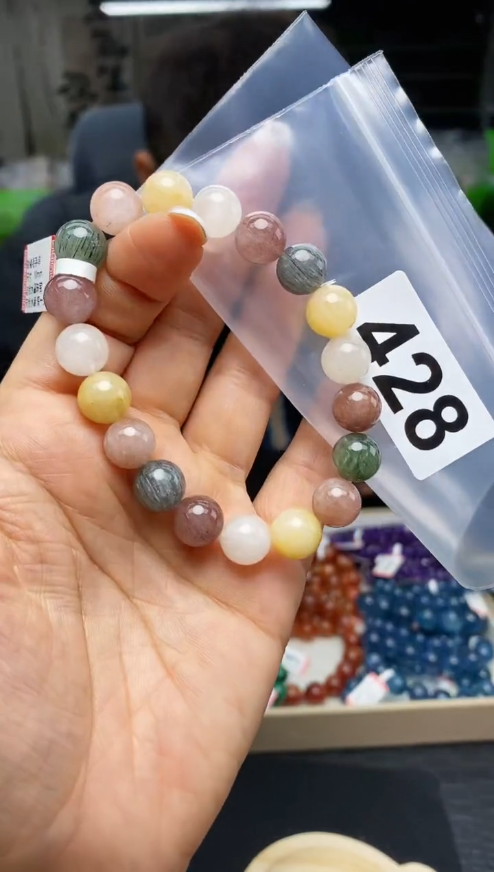 未镶嵌手串水晶手串428