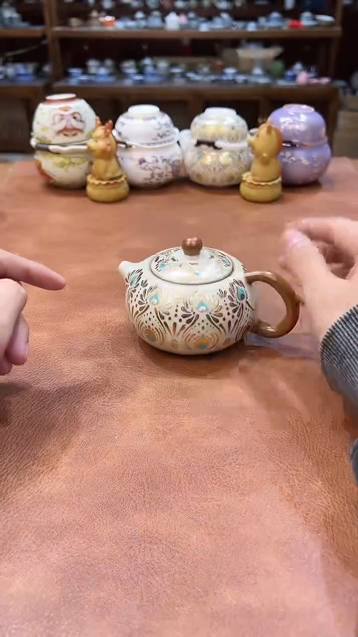 真的很便宜会开片的旅行茶具