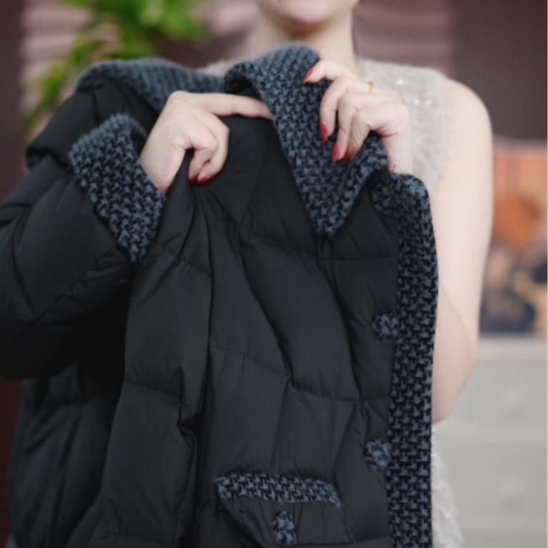 【进口品质】西湖雪2025新款时尚气质加厚保暖90羽绒服外套d318娇娇