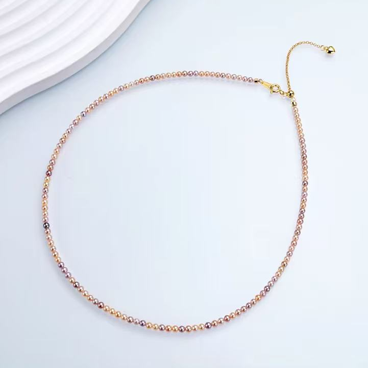 糖果小米链 天然淡水珍珠