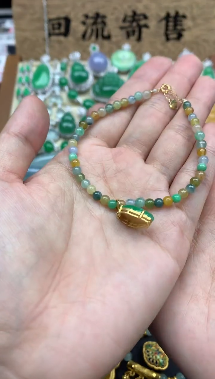 【闪购商品】翡翠手串未镶嵌258-中国好珍宝