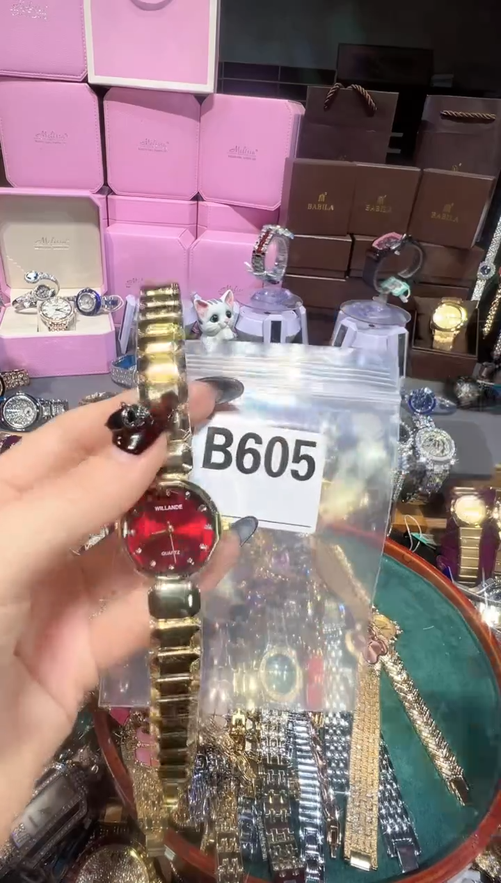 石英机芯不锈钢不锈钢直播定闪专用