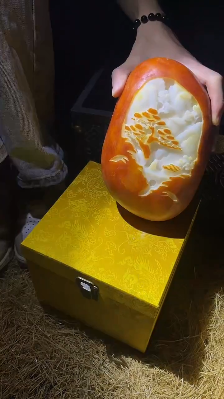 【闪购商品】【闪购商品】大原皮山水摆件