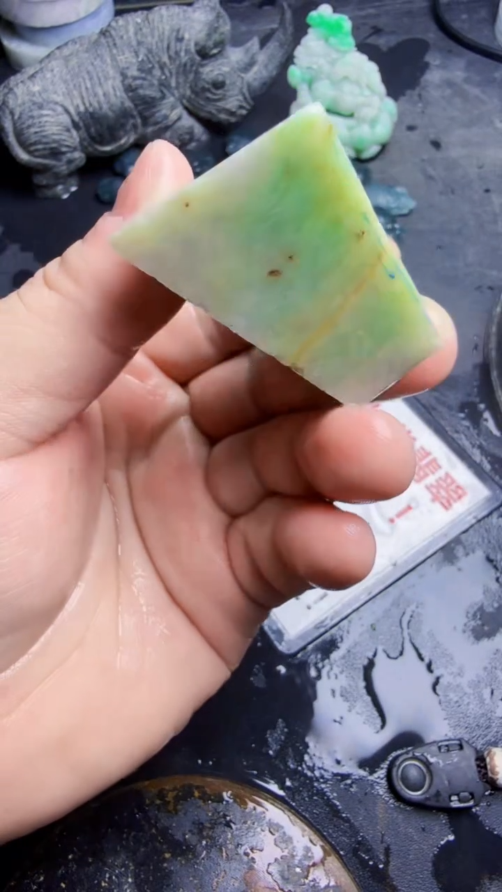 未镶嵌挂件翡翠天然翡翠107