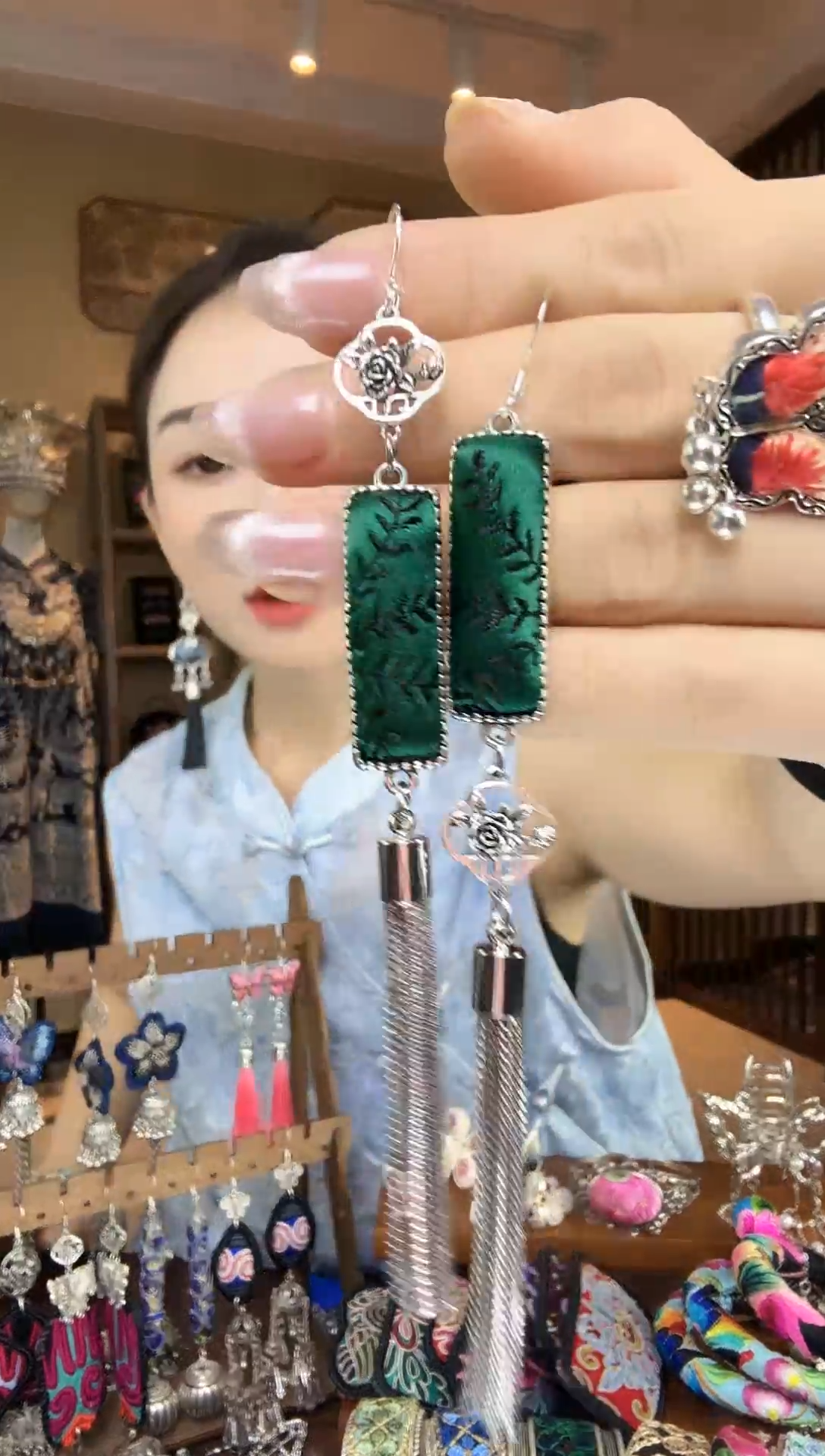 刺绣非遗刺绣民族风饰品