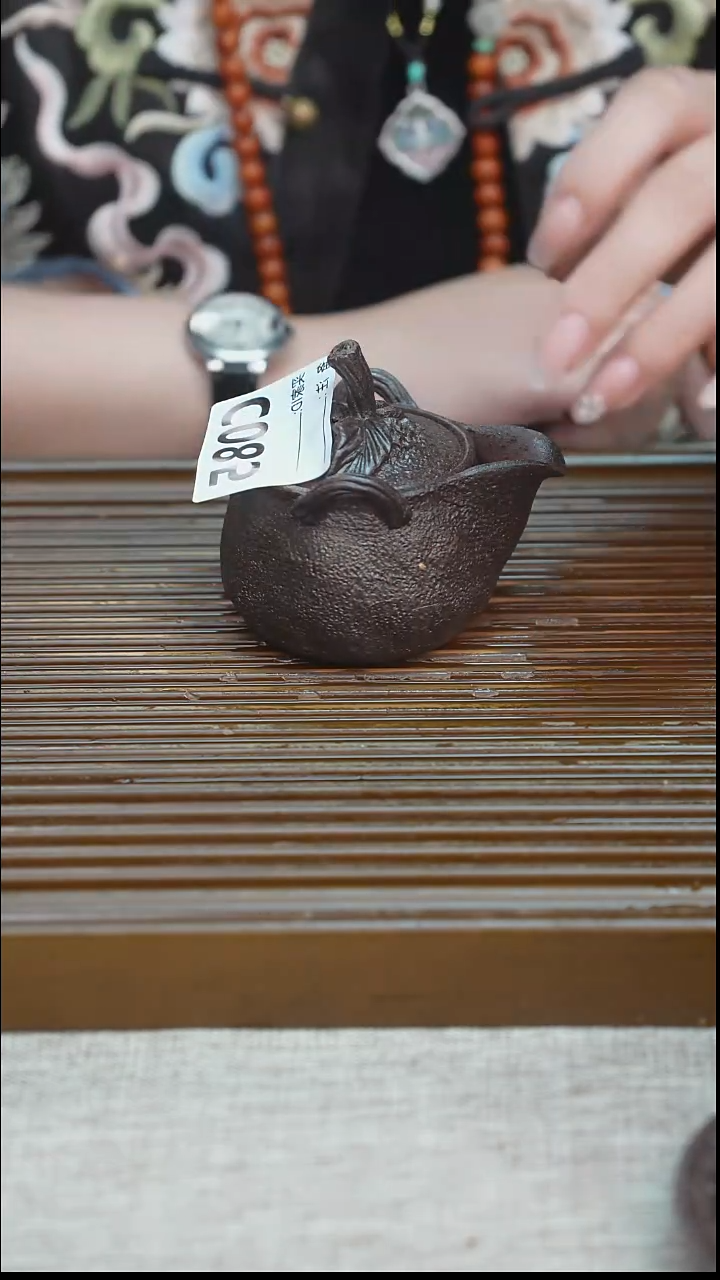 纯手工粗陶茶具每一只不一样