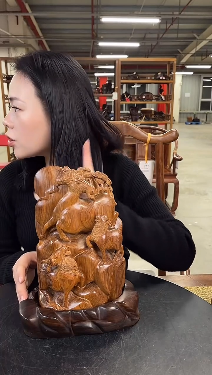 木翁****g连天红 三羊开泰 DT154432-P7MK