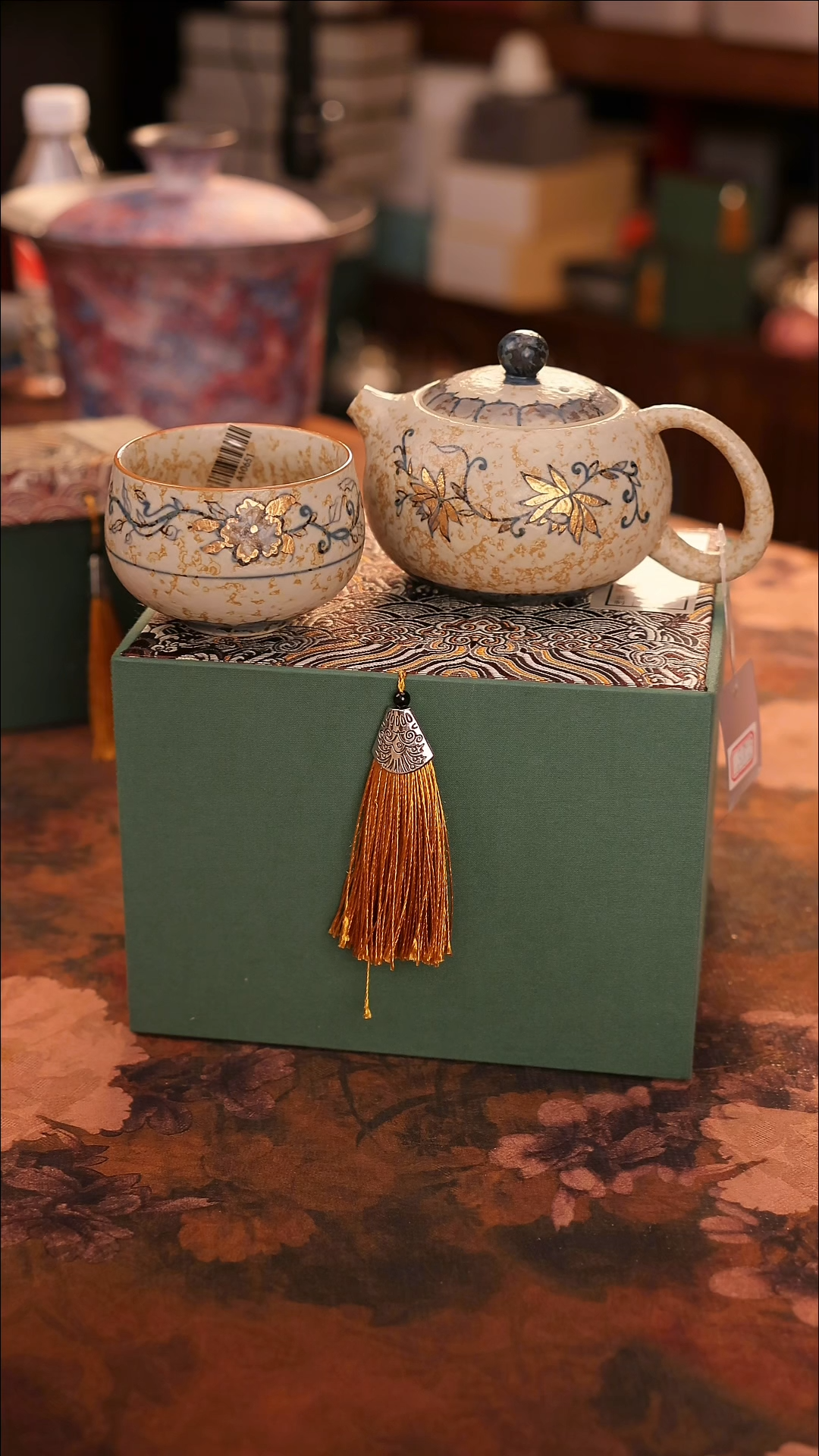 【闪购商品】陶瓷茶具（无礼盒无茶盘）@@A10649