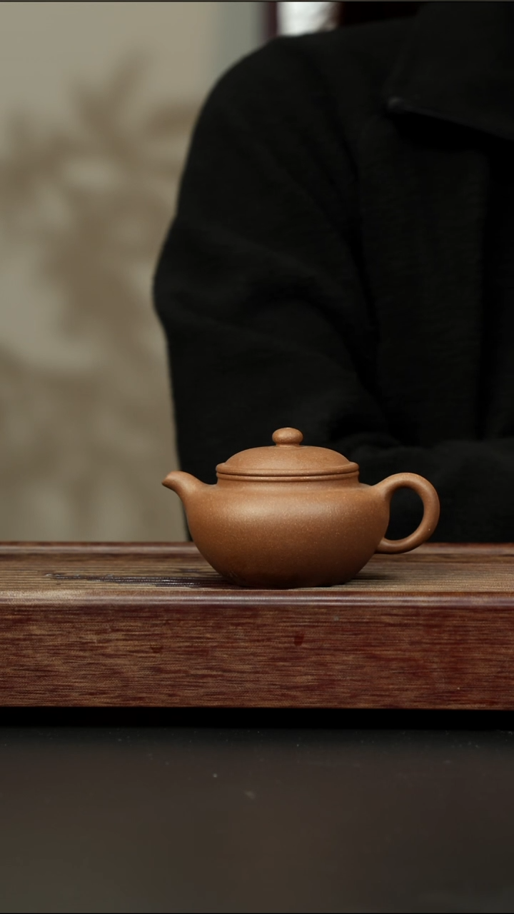 茶壶紫砂老段 永福莲子