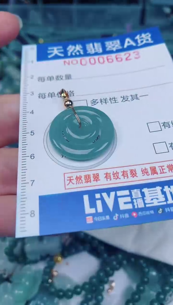 颈饰未镶嵌翡翠00006623