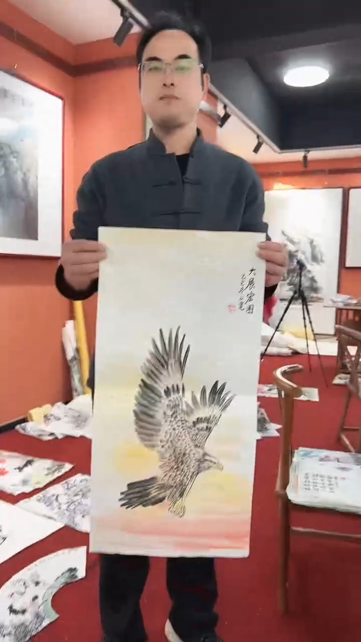 国画朱路军/国画/花鸟