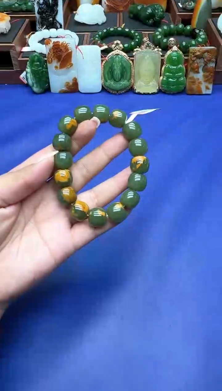 【闪购商品】和田玉手串未镶嵌111111szq14+*
