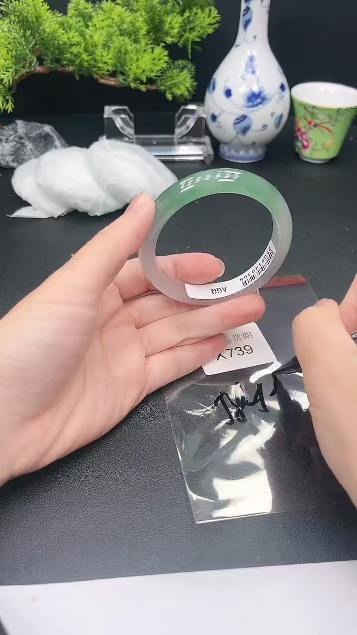 未镶嵌手镯翡翠739