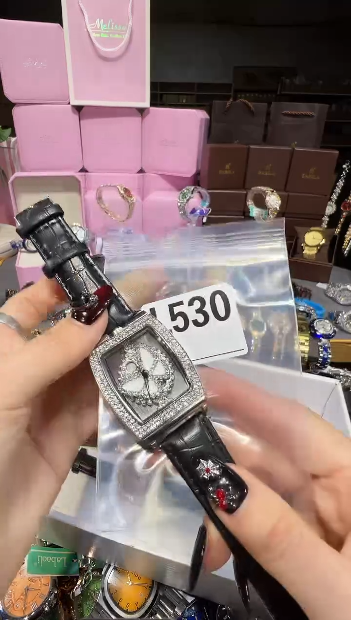 石英机芯不锈钢不锈钢直播定闪专用