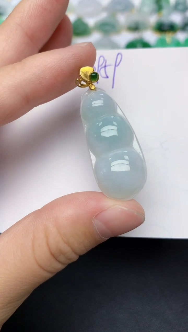 颈饰未镶嵌翡翠天然缅甸A货翡翠百元以上9元证书费自理
