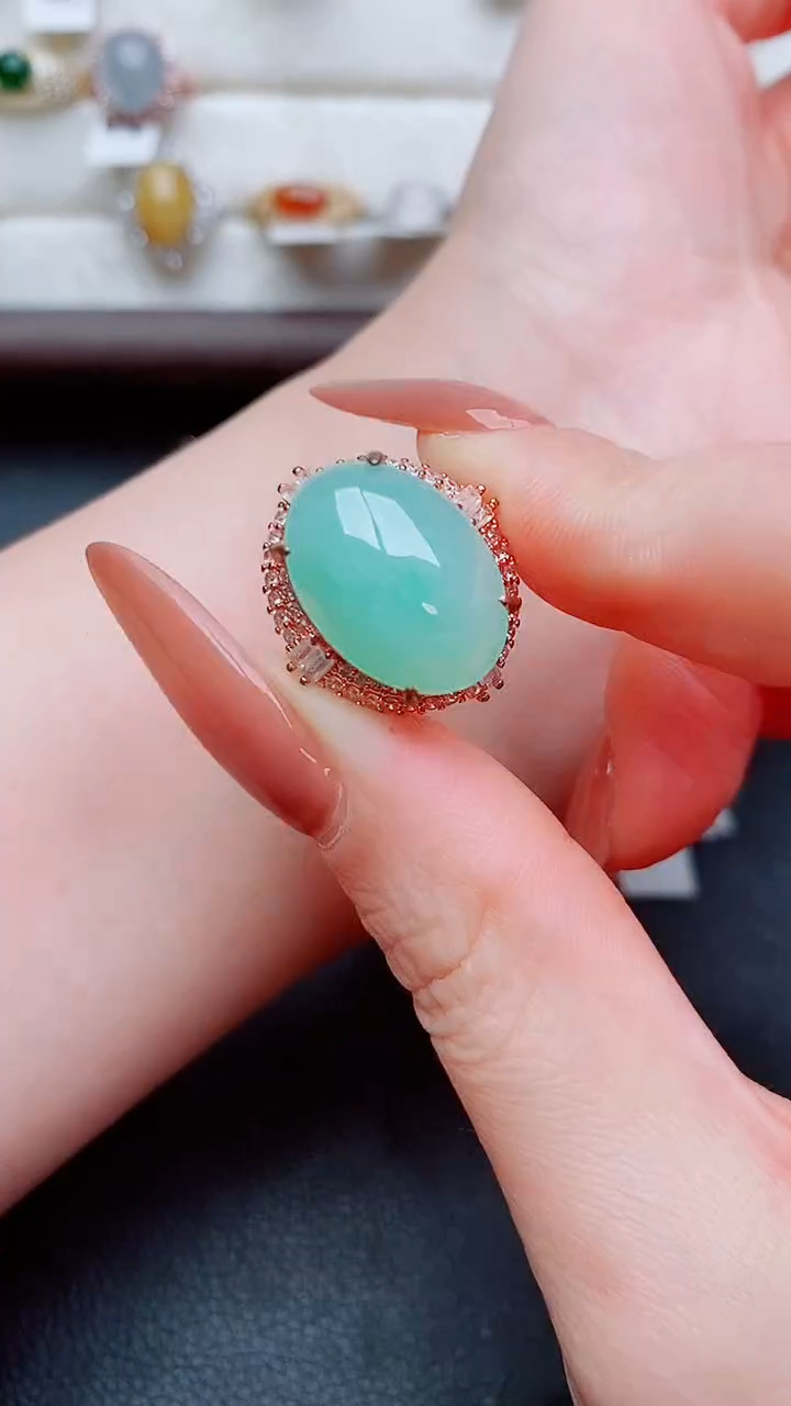 未镶嵌戒指翡翠..