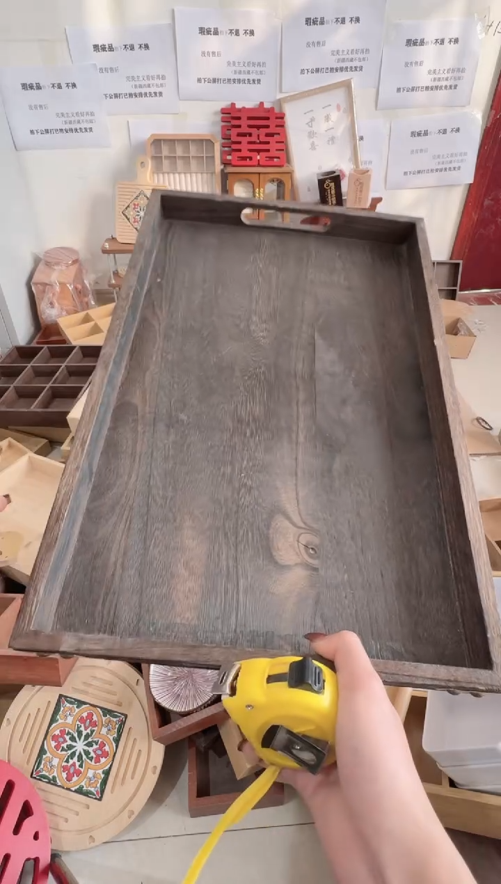 桐木大托盘微瑕拍下不退不换