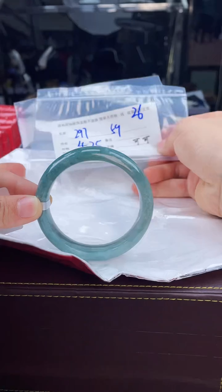 定制翡翠手镯未镶嵌毛货手镯需精细抛光/59