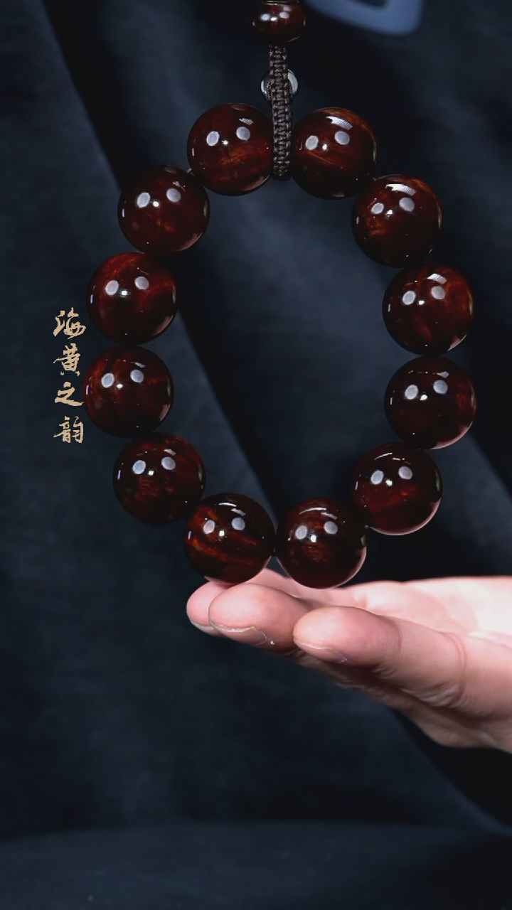 【闪购商品】黄花梨/降香黄檀手串/手链20mm紫(多样性,发一)