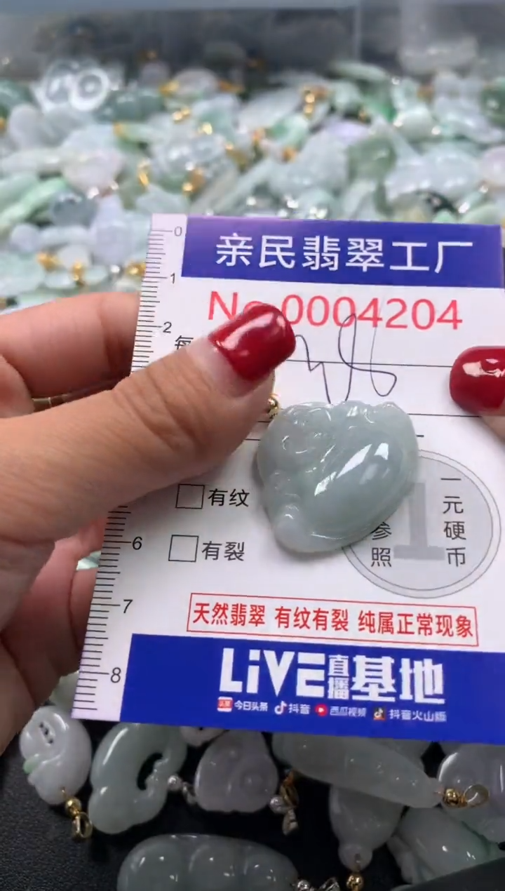 颈饰未镶嵌翡翠4204